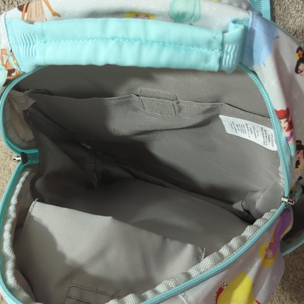 Disney Princess Aqua Backpack and Lunchbox Set - Picture 9 of 12
